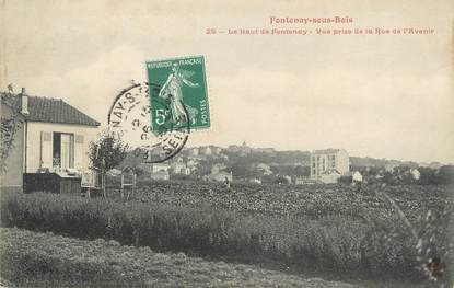 / CPA FRANCE 94 "Fontenay sous Bois, le haut de Fontenay"