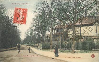 / CPA FRANCE 94 "Fontenay sous Bois, avenue de la Dame Blanche"