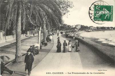 CPA  "Cannes, la Promenade de la Croisette"