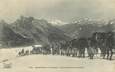  CPA  CHASSEUR ALPIN "Entre Modane et Pralognan, le Col de Chavière"