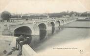 37 Indre Et Loire / CPA FRANCE 37 "Tours, le pont sur la Loire"