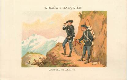  CPA  CHASSEUR ALPIN "Armée française"