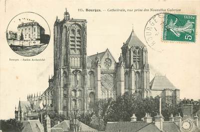 CPA FRANCE 18 "Bourges, cathédrale"