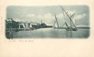 74 Haute Savoie / CPA FRANCE 74 "Evian Les Bains, le port" / BATEAU