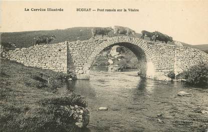 CPA FRANCE 19 "Bugeat, pont"