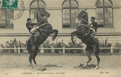 CPA FRANCE 49 "Saumur, Ecole de Cavalerie"