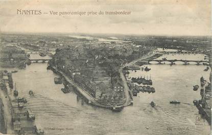 / CPA FRANCE 44 "Nantes, vue panoramique prise du transbordeur"
