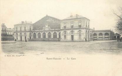 / CPA FRANCE 44 "Saint Nazaire, la gare"