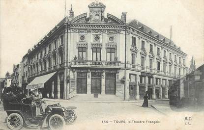 / CPA FRANCE 38 "Tours, le théâtre français"
