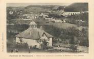 39 Jura / CPA FRANCE 39 "Environs de Morez Jura, maison des ancêtres de Lamartine et Morbier"