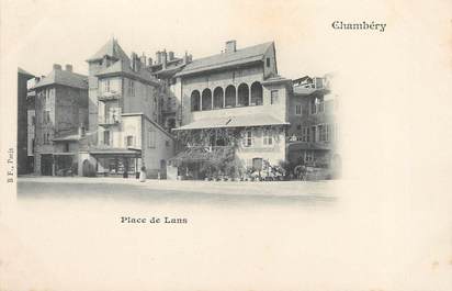 / CPA FRANCE 73 "Chambéry, place de Lans"
