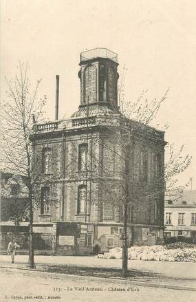 / CPA FRANCE 80 "Le vieil Amiens, château d'Eau "