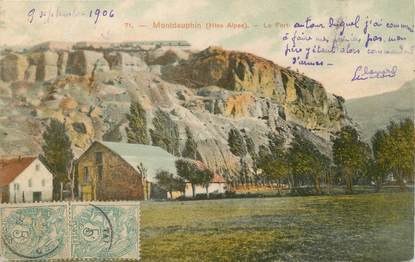 / CPA FRANCE 05 "Montdauphin, le fort"