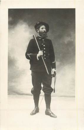   CARTE PHOTO CHASSEUR ALPIN 