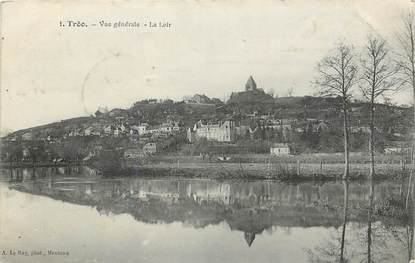 CPA FRANCE 41 "Trôo, vue générale et le Loir"