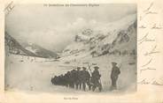 Militaire CPA CHASSEUR ALPIN / Série 11e Bataillon " Le Col du Palet"