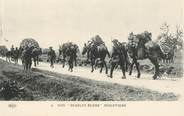 Militaire CPA CHASSEUR ALPIN / Série Les Diables Bleus  "Muletiers"