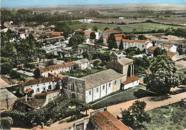 / CPSM FRANCE 17 "Matha, église Saint Hérie"