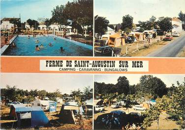 / CPSM FRANCE 17 "Les Mathes, ferme de Saint Augustin sur Mer" / CAMPING