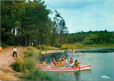 / CPSM FRANCE 17 "Montendre les Pins, lac Baron d'Esqueyroux"