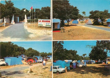 / CPSM FRANCE 17 "Ile d'Oléron" / CAMPING