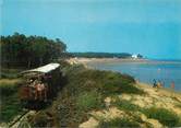 17 Charente Maritime / CPSM FRANCE 17 "Ile d'Oléron, Saint Trojan, le petit Train"