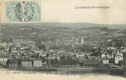 CPA FRANCE 19 "Brive, vue générale" / La Corrèze pittoresque