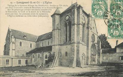 /  CPA FRANCE 91 "Longpont, l'église"