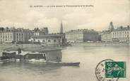 44 Loire Atlantique /  CPA FRANCE 44 "Nantes, la Loire davant la Poissonnerie et le Bouffay"