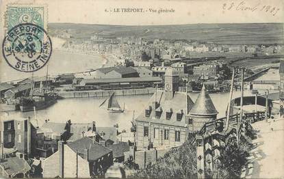 /  CPA FRANCE 76 "Le Tréport, vue générale"