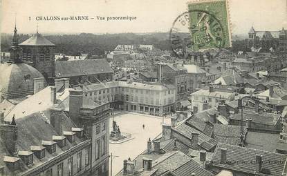 /  CPA FRANCE 51 "Châlons sur Marne, vue panoramique"