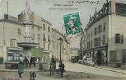 54 Meurthe Et Moselle /  CPA FRANCE 54 "Toul, fontaine Curel, rue Gambetta"