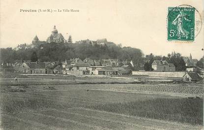 /  CPA FRANCE 77 "Provins, la ville haute"