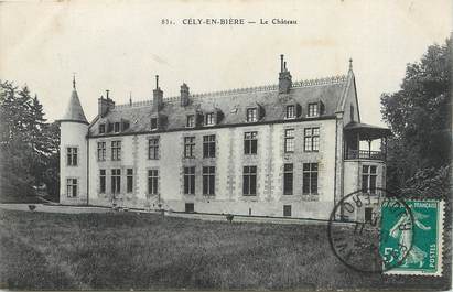 /  CPA FRANCE 77 "Cély en Bière, le château"