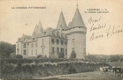 CPA FRANCE 19 "Lubersac, Le Château"