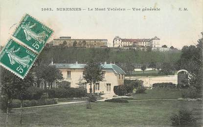 /  CPA FRANCE 92 "Suresnes, le Mont Valérien, vue générale"