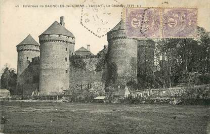 /  CPA FRANCE 61 "Environs de Bagnoles de L'Orne, Lassay, le château"
