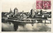 67 Ba Rhin / CPA FRANCE 67 "Strasbourg, ponts courverts"