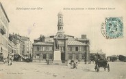 62 Pa De Calai / CPA FRANCE 62 "Boulogne sur Mer, halles aux poissons"