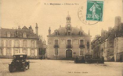 / CPA FRANCE 53 "Mayenne, l'hôtel de ville "