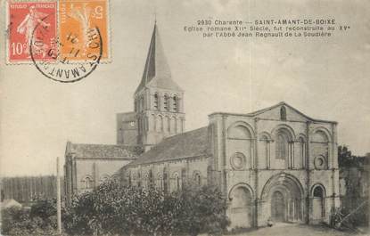 / CPA FRANCE 16 "Saint Amant de Boixe, église romane"