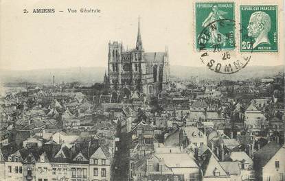 / CPA FRANCE 80 "Amiens, vue générale"