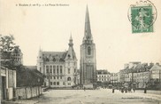 35 Ille Et Vilaine / CPA FRANCE 35 "Redon, la place Saint Sauveur"