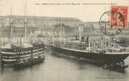 29 Finistere / CPA FRANCE 29 "Brest, le port Militaire, transatlantique" / BATEAU