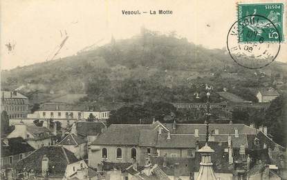 / CPA FRANCE 70 "Vesoul, la Motte"