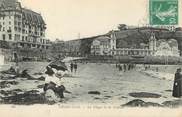 50 Manche / CPA FRANCE 50 "Granville, la plage et le casino"