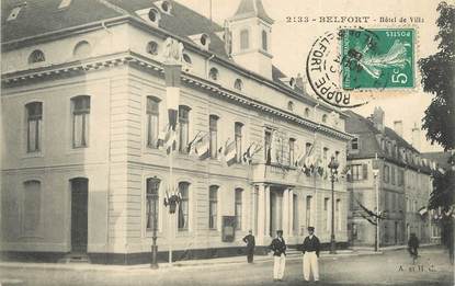 / CPA FRANCE 90 "Belfort, hôtel de ville"