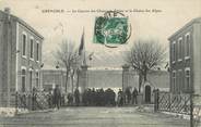 38 Isere / CPA FRANCE 38 "Grenoble, la caserne des chasseurs Alpins"