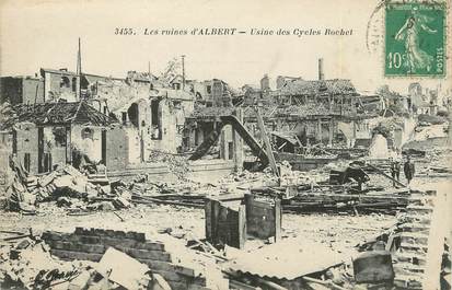 / CPA FRANCE 80 "Les Ruines d'Albert, usine des cycles Rochet"