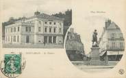 45 Loiret / CPA FRANCE 45 "Montargis, le théâtre, place Mirabeau"